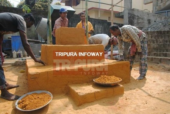 Preparations for Dol, Holi celebrations on peak in Tripura Preparations for Dol, Holi celebrations on peak in Tripura